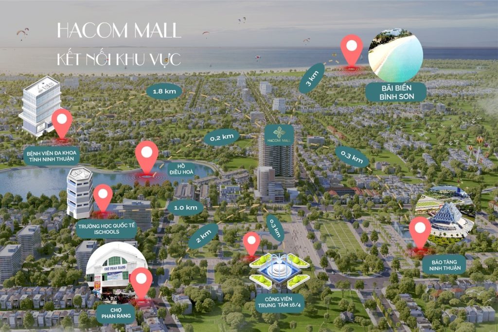 Khám phá Hacom Mall với thiết kế hiện đại, tiện ích đẳng cấp, tiềm năng sinh lời