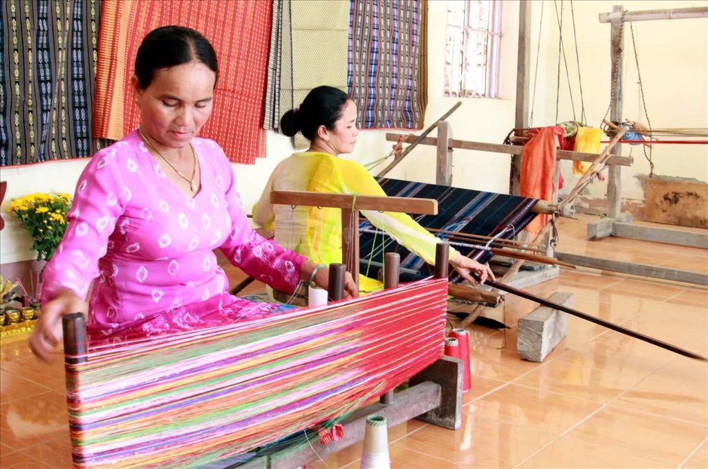 Mỹ Nghiệp nơi nghệ thuật dệt thủ công mãi được tôn vinh